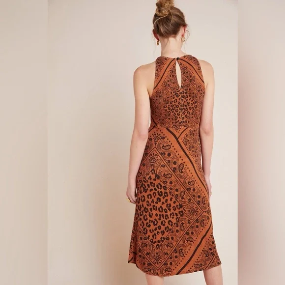 knit flowy dress Savvy Halter Knit Maxi Dress main image 1